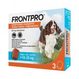 FRONTPRO 68 mg rágótabletta kutyáknak >10–25 kg 1db