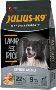 Julius K9 Hypoallergenic Lamb and Rice Senior/Light (bárány,rizs) száraztáp - Idős és/vagy túlsúlyos kutyák részére (3kg)