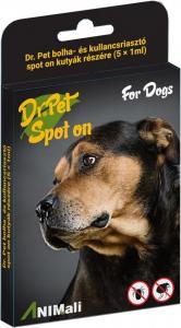 Dr.Pet bolha+kullancsriasztó spot kutya 
