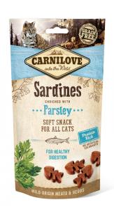 Carnilove Cat Semi Moist Snack szardínia petrezselyemmel 50g
