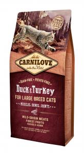 Carnilove Cat Kacsa & pulyka Large Breed – Muscles, Bones, Joints 6kg