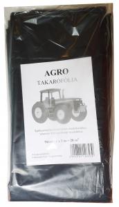 Fólia Agro fekete 4mx5mx0,125 csomagolt
