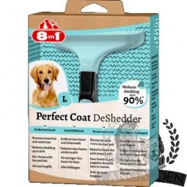 8in1 Perfect Coat DeShedder aljszőrkefe nagytestű kutyákhoz